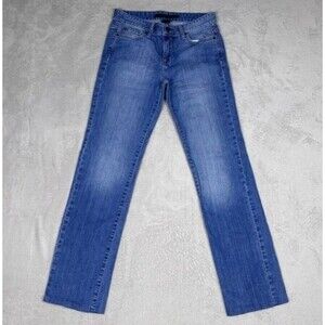 Calvin Klein Jeans Women's Size 27/4 Straight Leg Medium Wash Blue Denim